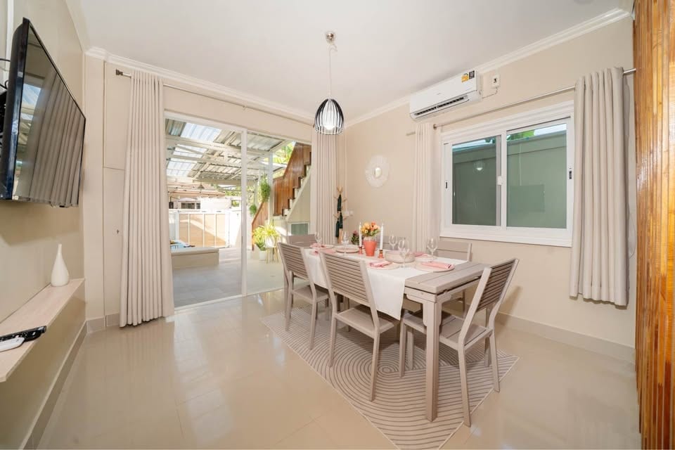 Boho Pool Villa with Rooftop Terrace — Saiyuan 4, Rawai 5