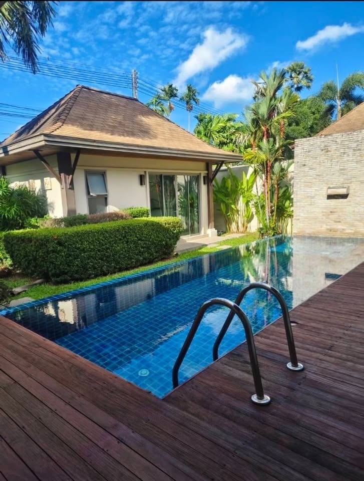 3-Bedroom Villa for Rent in Rawai, Phuket — pool view