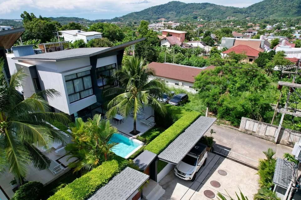 European-Standard Hillside Pool Villa — Saiyuan, Rawai 8