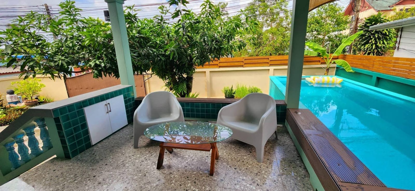 Pool House with Large Garden — Nai Harn, Rawai 10