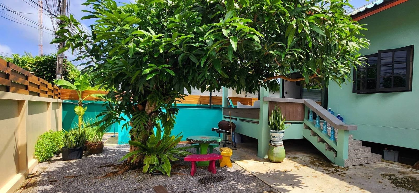 Pool House with Large Garden — Nai Harn, Rawai 3