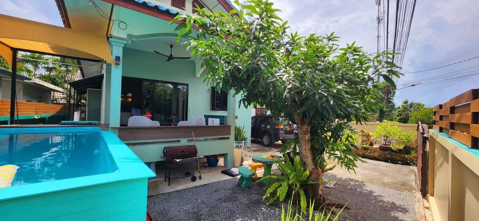 Pool House with Large Garden — Nai Harn, Rawai 7