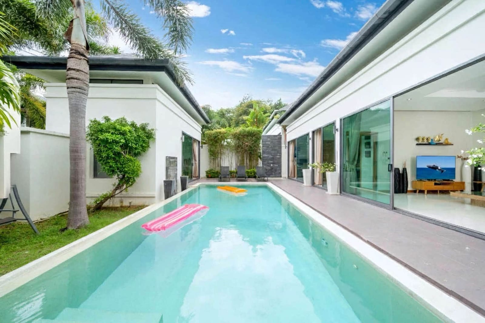 3-Bedroom Villa for Sale in Rawai, Phuket — pool view