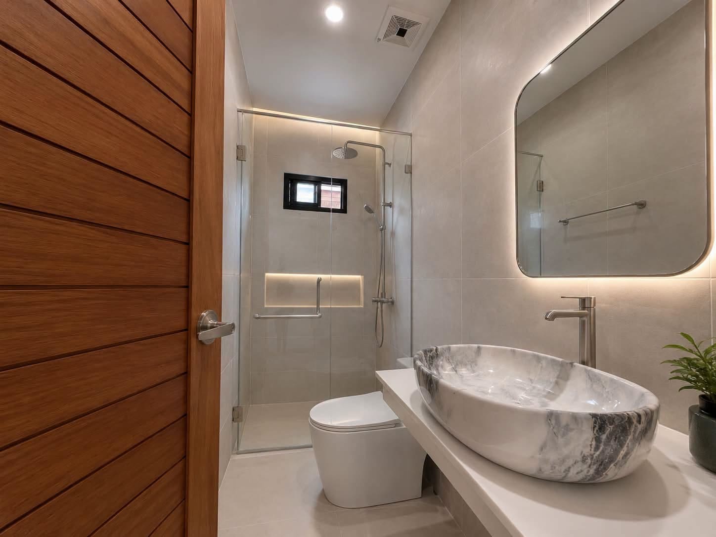 Three-Bedroom House Opposite the Park — Charoensuk Village, Thalang