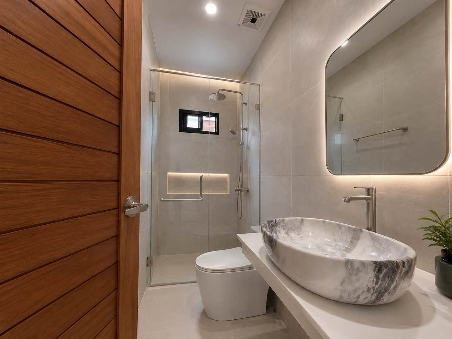 Three-Bedroom House Opposite the Park — Charoensuk Village, Thalang