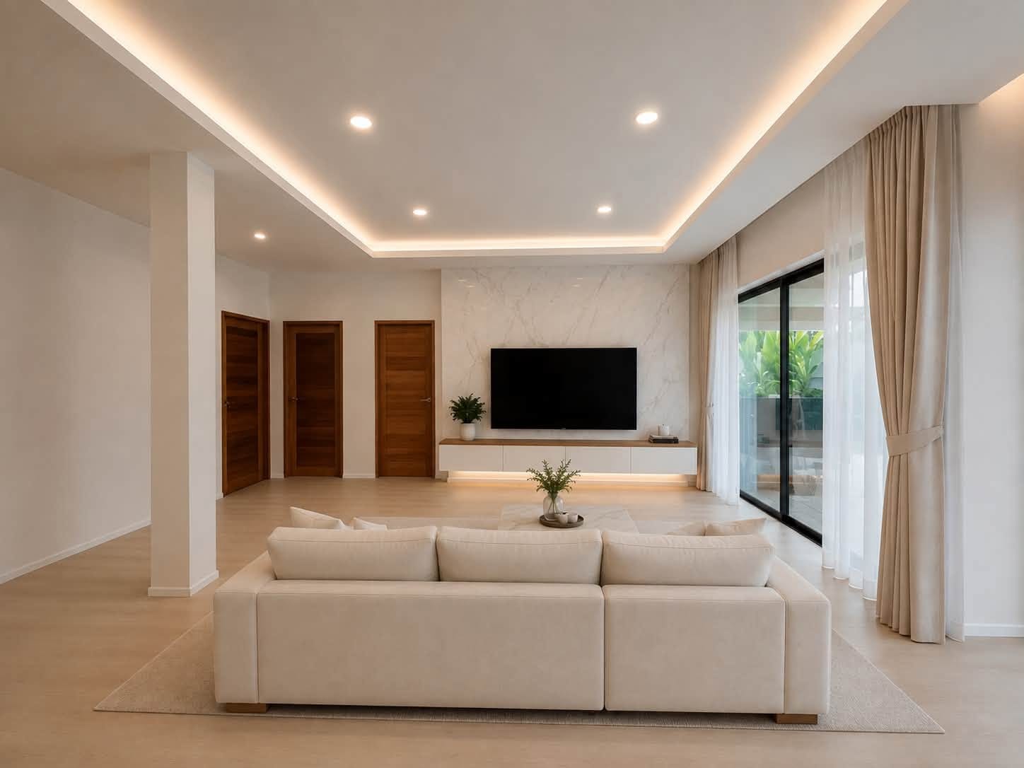 Three-Bedroom House Opposite the Park — Charoensuk Village, Thalang