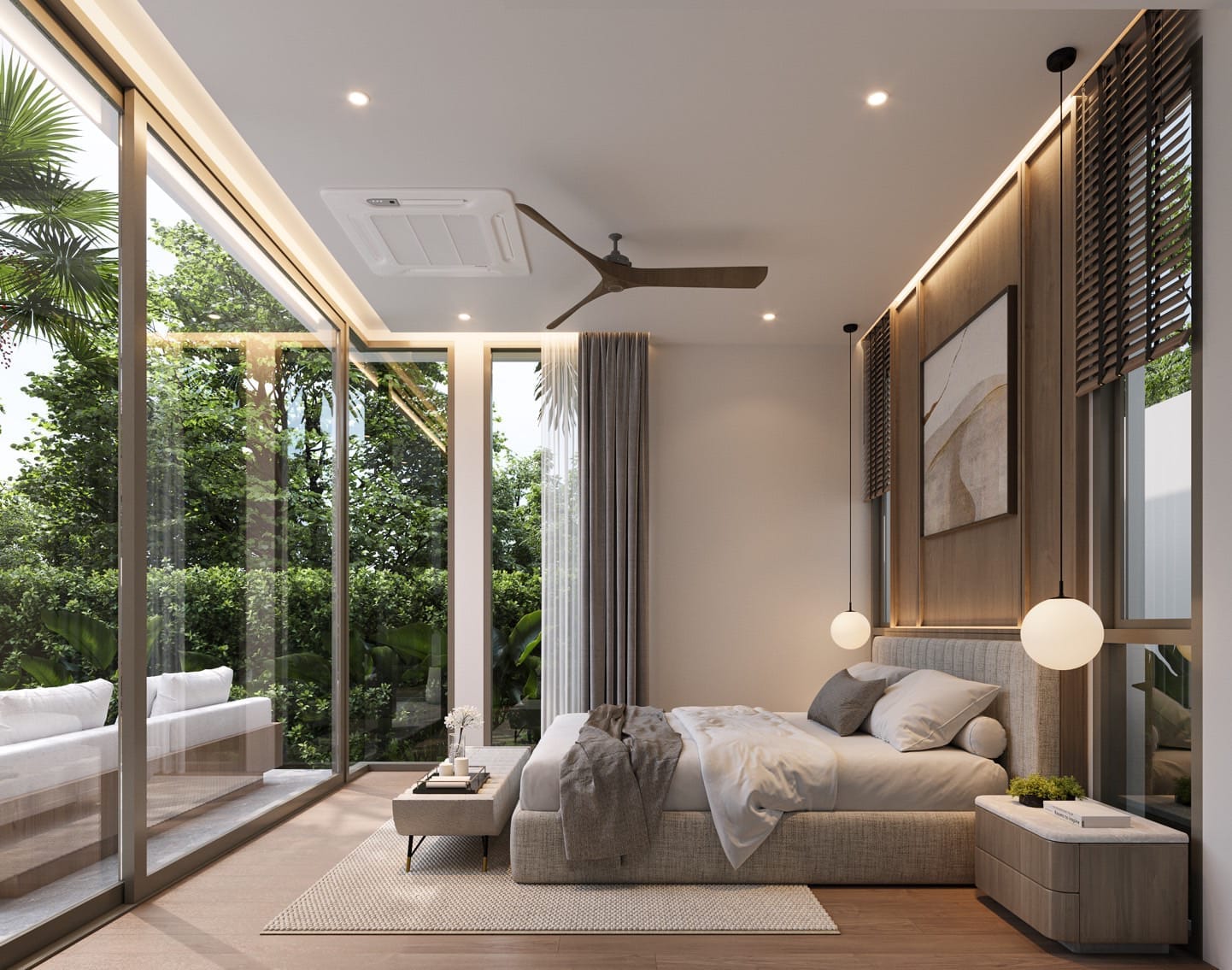 Monstera Pool Villa – Exclusive 3-Bedroom Villa near UWC & Thanyapura 3