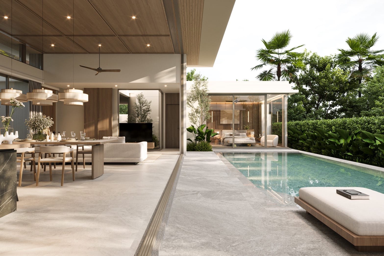 Monstera Pool Villa – Exclusive 3-Bedroom Villa near UWC & Thanyapura 8