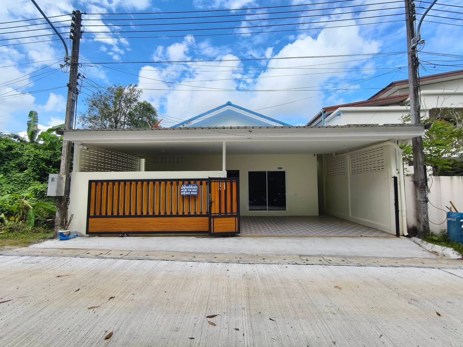 3-Bedroom House for Rent in Thalang, Phuket — exterior view