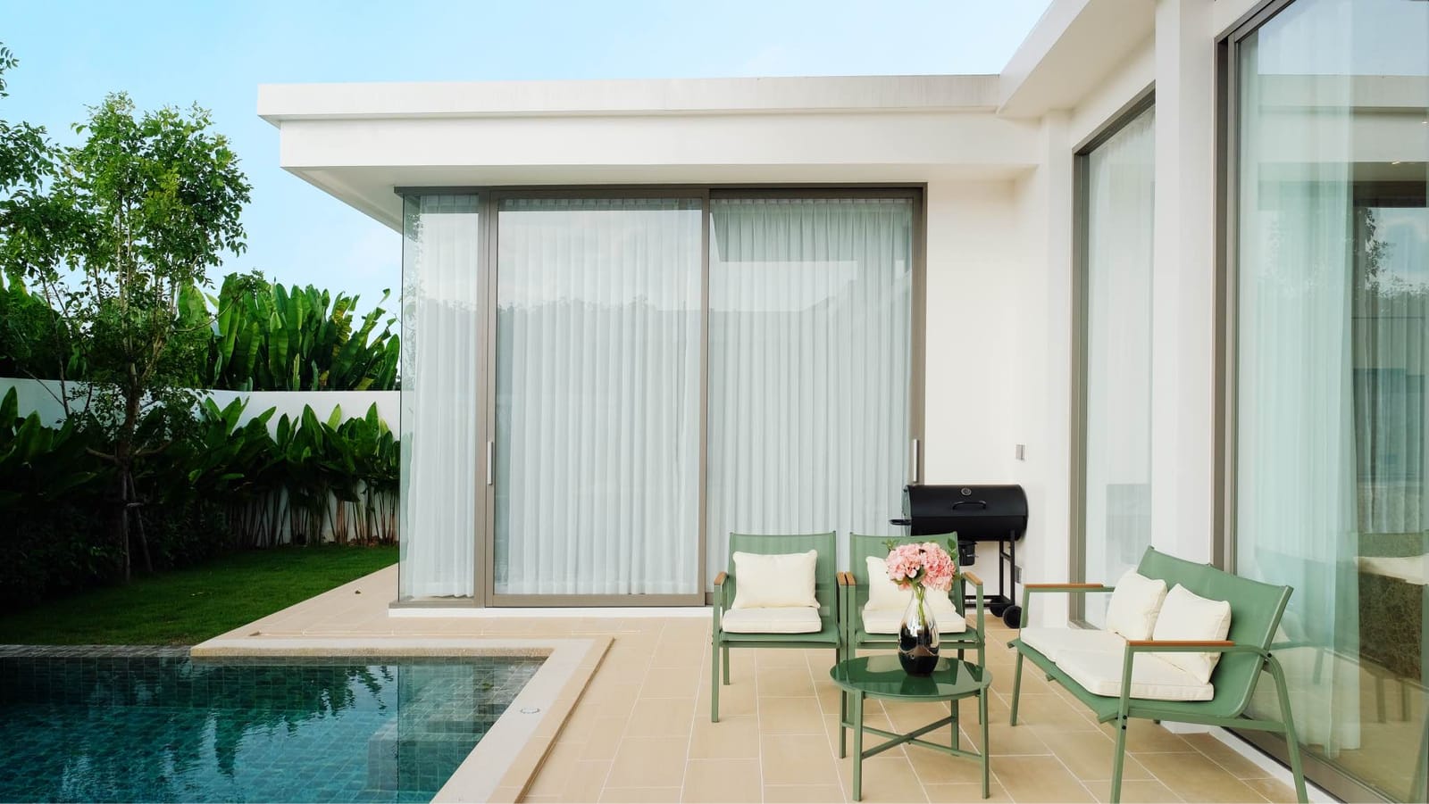 Family Pool Villa Opposite UWC International School — Thalang 20