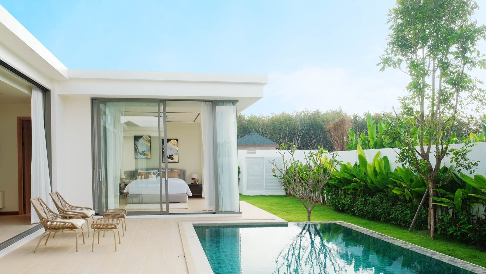 Family Pool Villa Opposite UWC International School — Thalang 26