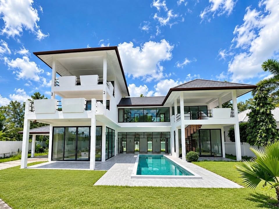 3-Bedroom Luxury Pool Villa for Sale in Pa Khlok