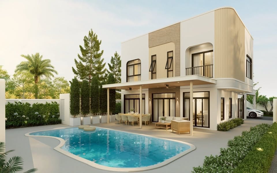 Brand-New Private Pool Villa with Expansive Lawn at The Place Thalang, near Bang Tao 8