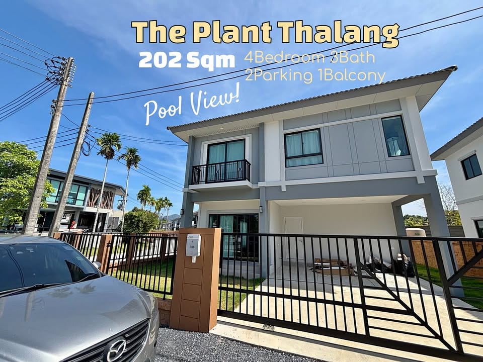 Brand-New 4-Bedroom Family Home for Sale at The Plant Thalang