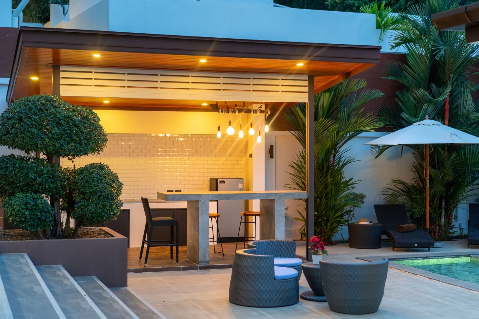 5-Bedroom Villa for Sale in Rawai, Phuket — pool view