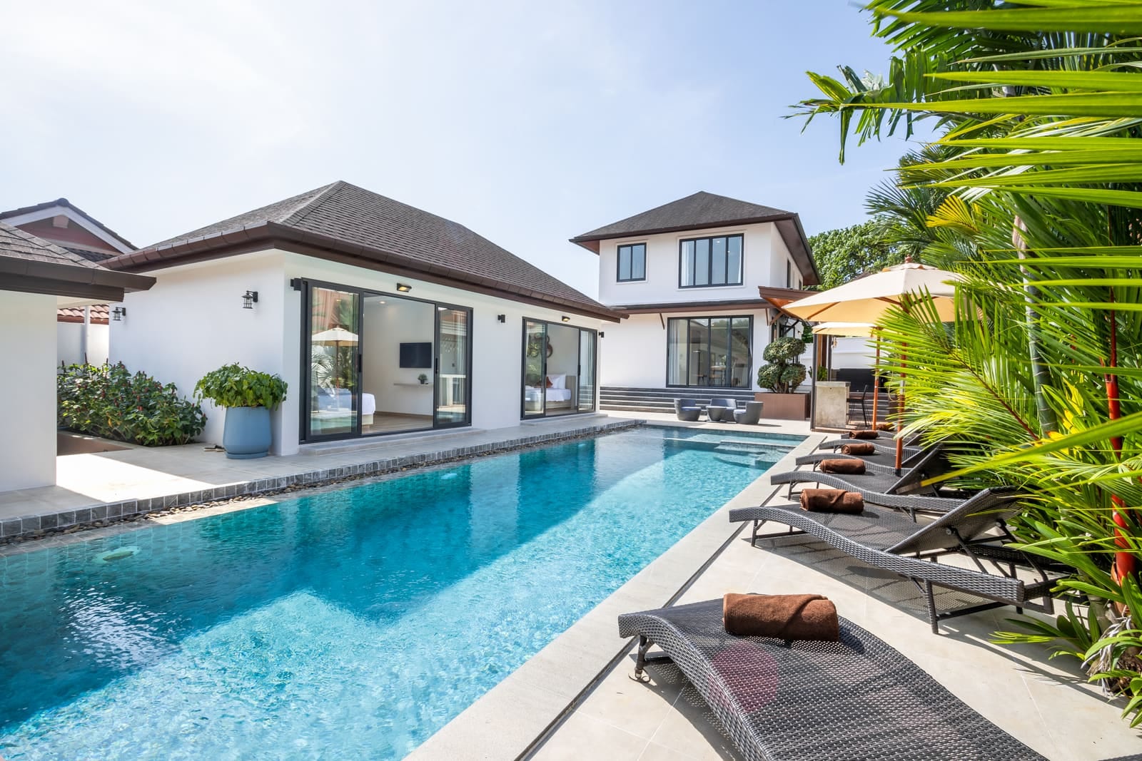 5-Bedroom Villa for Sale in Rawai, Phuket — pool view